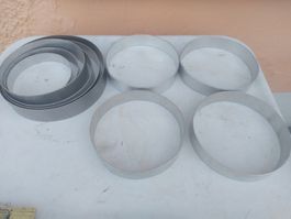 Backformen Ringe Set Metall 10-teilig verschiedene (114)