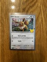Pokémon Karte Eevee 116/128 Celebrations Zustand neu