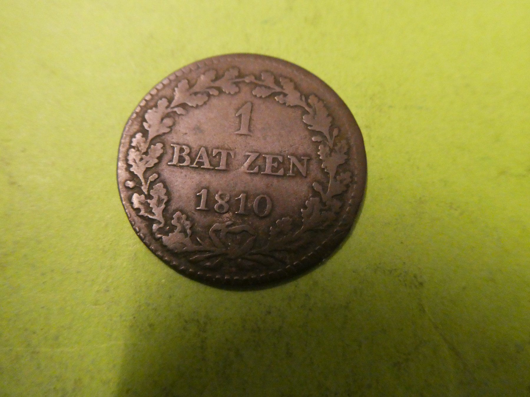 Alle Münzen: Basel 1810, 1 Batzen – Gebraucht aus Hinterforst von rohusri 1
