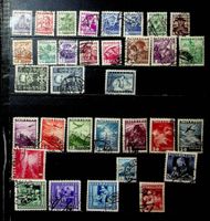 AUTRICHE TIMBRES OBLITÉRÉS 1934-1937. /T417