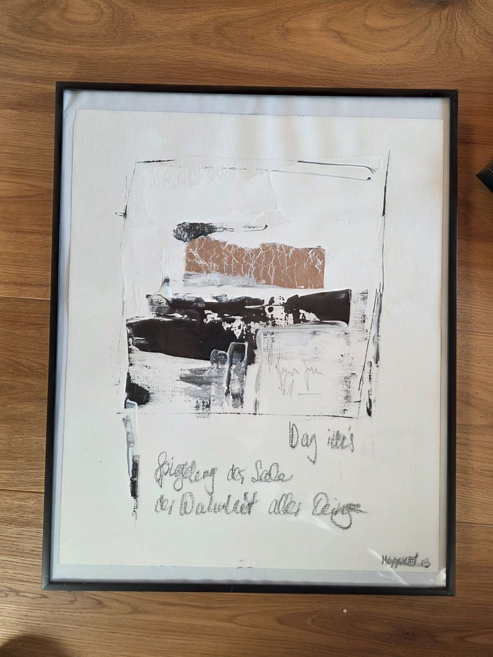 Dipinti: Gemälde Acryl Collage signiert – Usato da Walterswil BE venduto da Lonitti 4