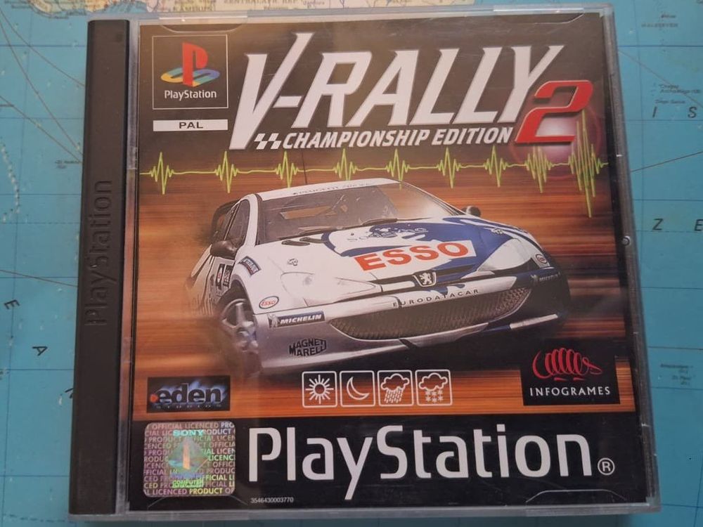 PS1 Game - V-Rally 2 Championship Edition (Gebraucht) in Obfelden für ...