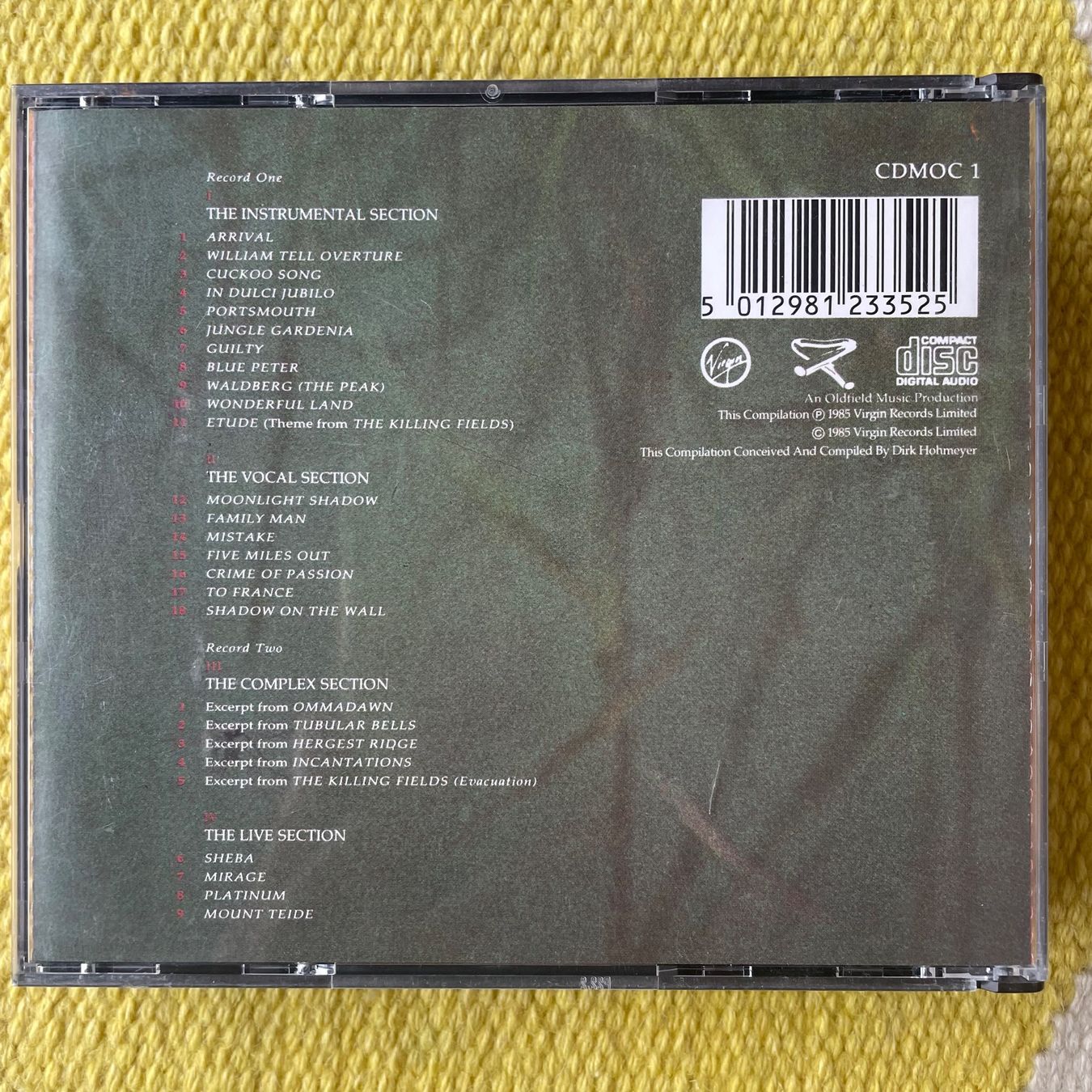 CDs: MIKE OLDFIELD-2CD THE COMPLETE – D'occasion à Rorschacherberg par CD-Roli 1