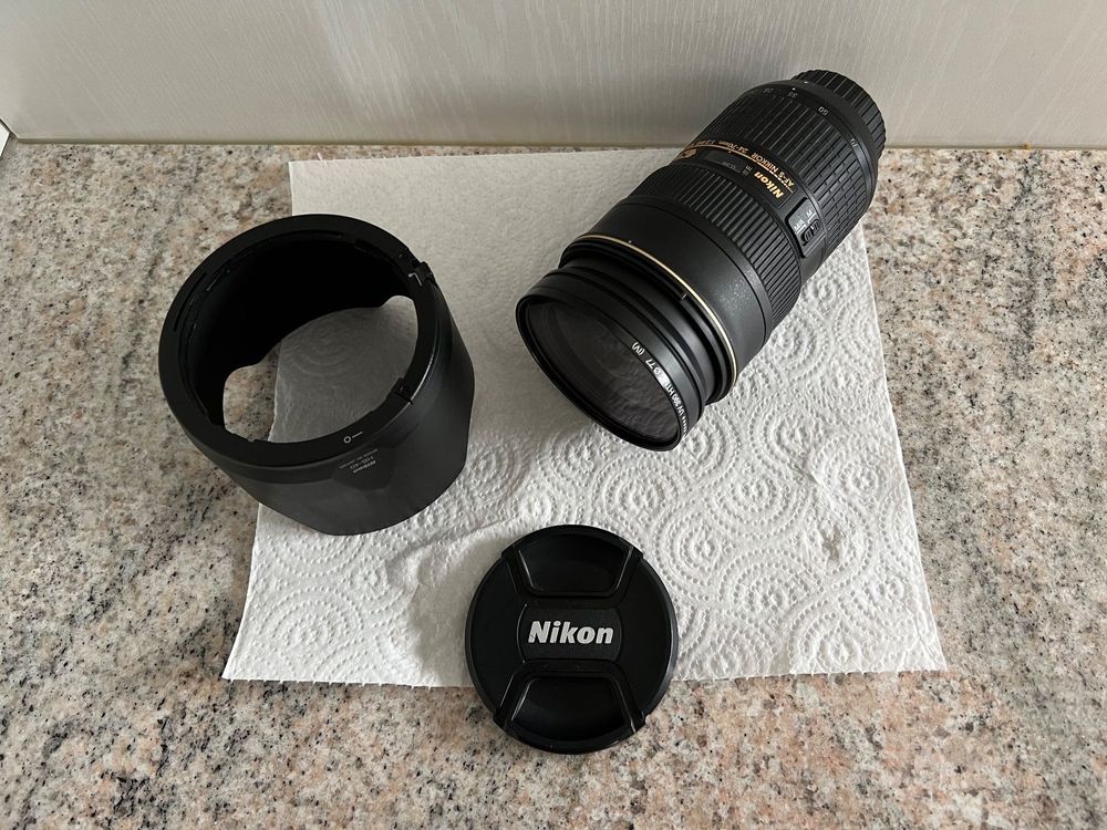 Nikon AF-S NIKKOR 24-70mm F/2.8 G ED - Obiettivo Zoom Full Frame Usato Dal Giappone - Foto 2