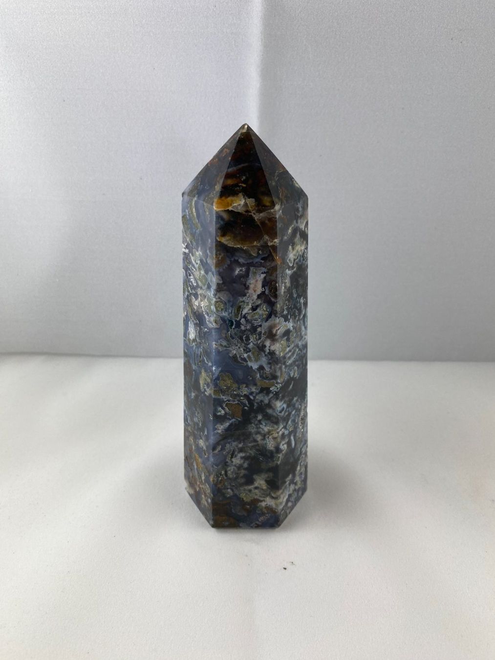 Minerali & Pietre curative: Ocean Jasper 5cm 4.5cm 15.8cm 525g – Usato da Schinznach Bad venduto da Prosperos 1