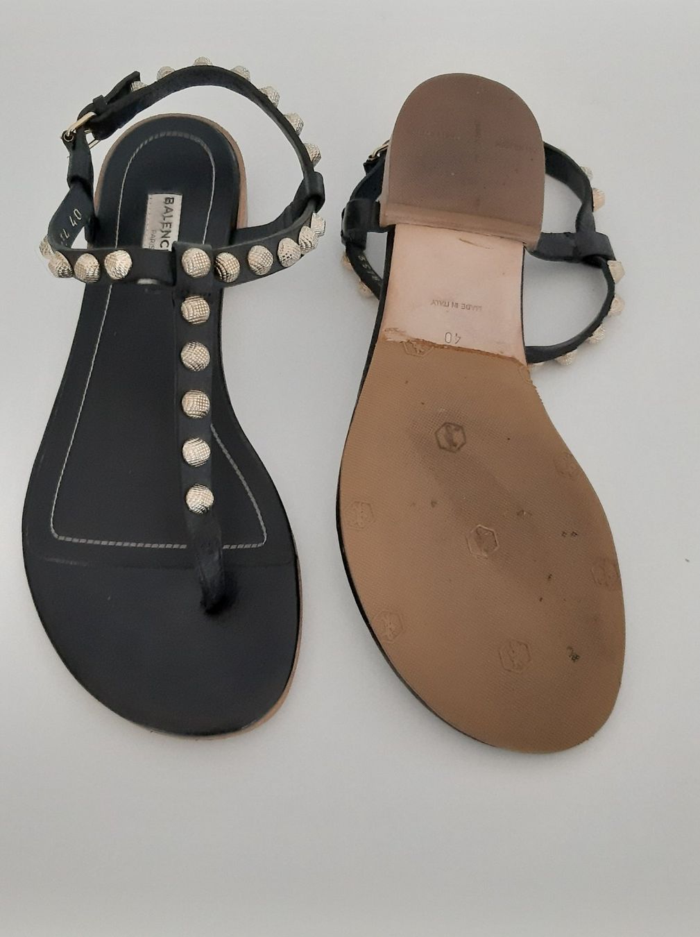 Balenciaga Damenschuhe: Balenciaga Sandalen schwarz Gr. 40 – Gebraucht aus Rupperswil von jur_5ywx 2