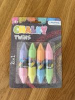 Chalky Twins 2in1 Strassenmalkreide, NEU, Originalverpackt