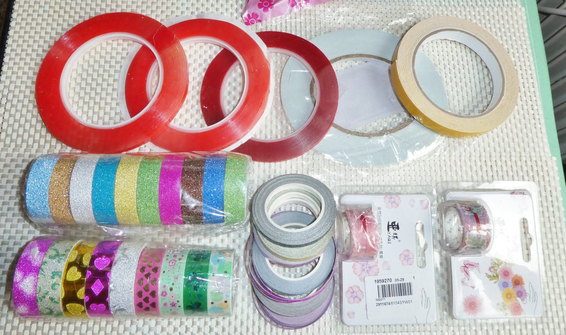 Bastelsets: Bastel Klebebänder Set – Neu (gemäss Beschreibung) aus Siebnen von GluckPilz5684 7