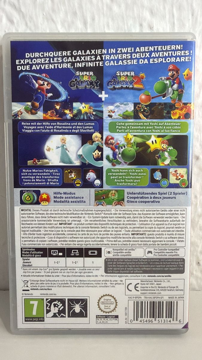 Nintendo Spiele: Nintendo Switch Super Mario Galaxy 1&2 -  TOP Condition! – Gebraucht aus Ehrendingen von bubulence 1