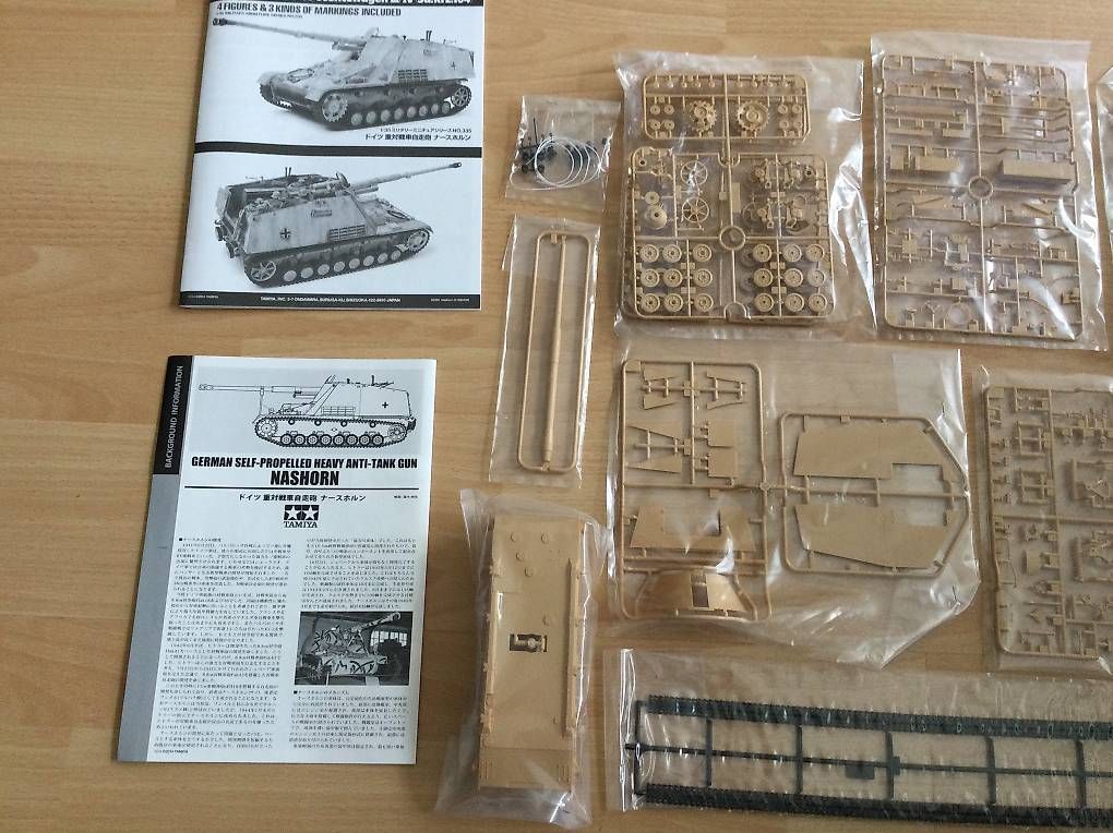 Tamiya Kit di modellismo & Modellini statici: Tamiya Nashorn Panzerjäger – Nuovo (secondo la descrizione) da Rüfenach AG venduto da Hel_rrz6 2
