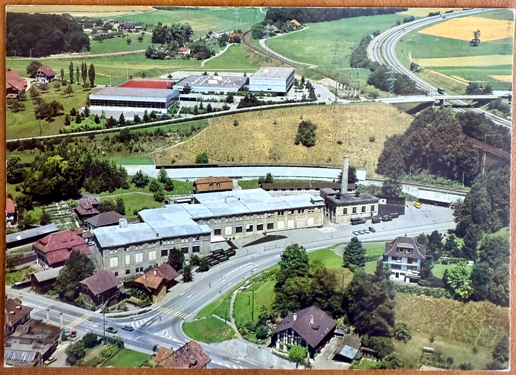 Ansichtskarten: Worblaufen - Ittigen - Die Kaserne – Gebraucht aus Lutry von Ediego