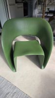 Origineller Designer Gartenstuhl Oliv Top Zustand!