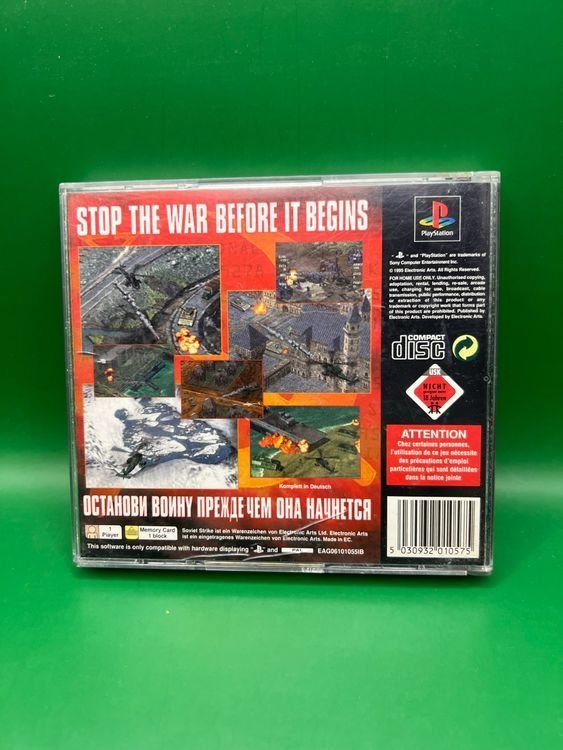 Giochi: Soviet Strike (Englisch) - Playstation 1 – Usato da Frauenfeld venduto da bigauditor 1