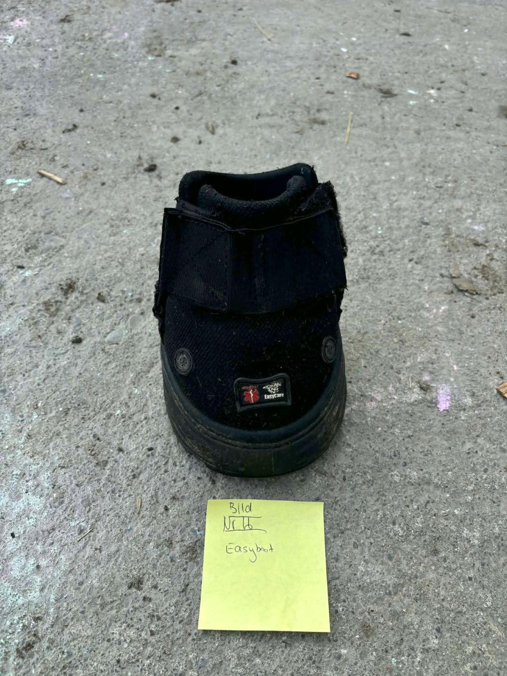 Scarpe per cavalli: Easyboot RX Therapieschuh, schwarz, Size 1 – Usato da Unterlunkhofen venduto da Schnueffelchen1