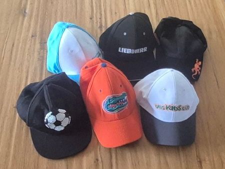 6er SET, Kinder Cap's