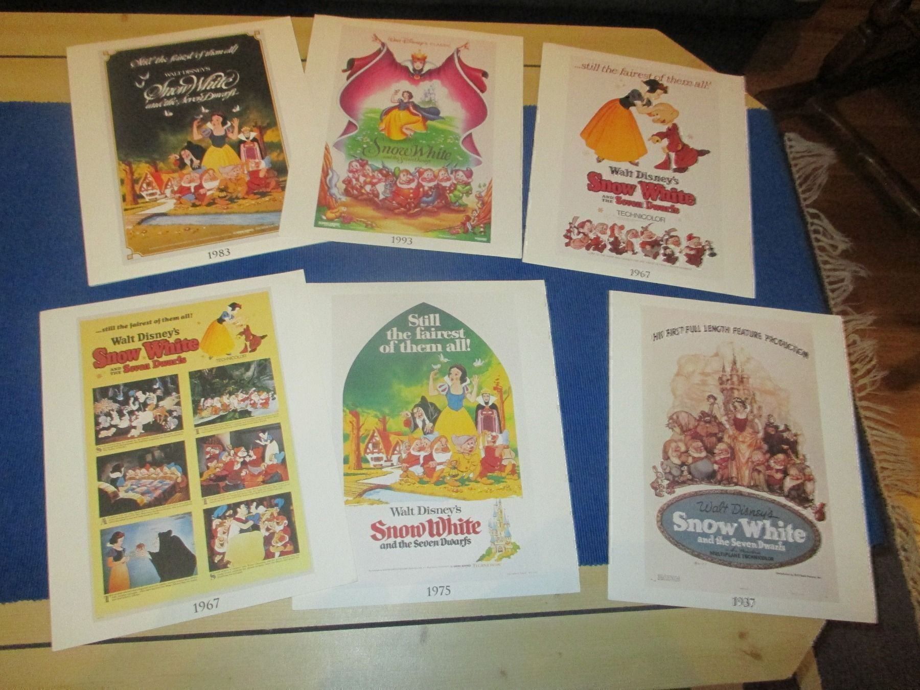 Foto & Immagini: Schneewittchen 10x Plakat Lithographie – Nuovo (secondo la descrizione) da Wattenwil venduto da Firebird1 6