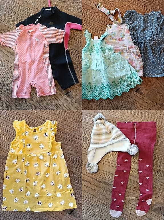 Lotti & Set di vestiti: Mädchen Kleiderpaket Gr. 74, 39 Teile – Usato da Steinen venduto da Jules_Sch 2
