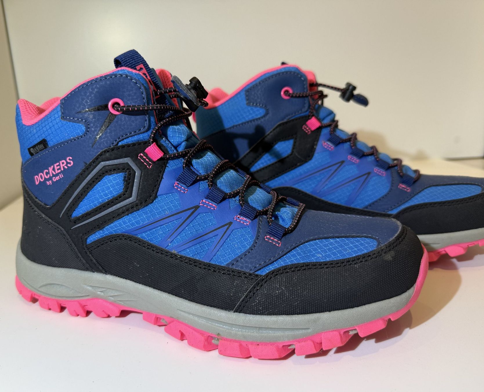 Scarpe da uomo: Wanderschuhe DOCKERS Blau u. Pink mit Schnellverschluss – Nuovo (secondo la descrizione) da Aarau venduto da didi512 7