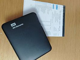 Externe Festplatte 2TB von Western Digital