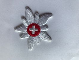 Schweizer Edelweiss Aufnäher