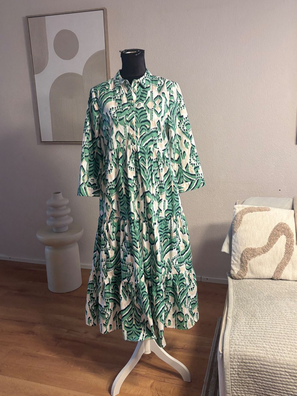 Vestiti: White Stuff UK Blusenkleid 100% Baumwolle – Usato da St. Margrethen SG venduto da dijanaO 6