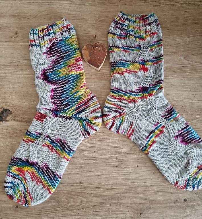 Calze: Handgestrickte Socken Gr. 38 – Usato da Sirnach venduto da Chade209 1