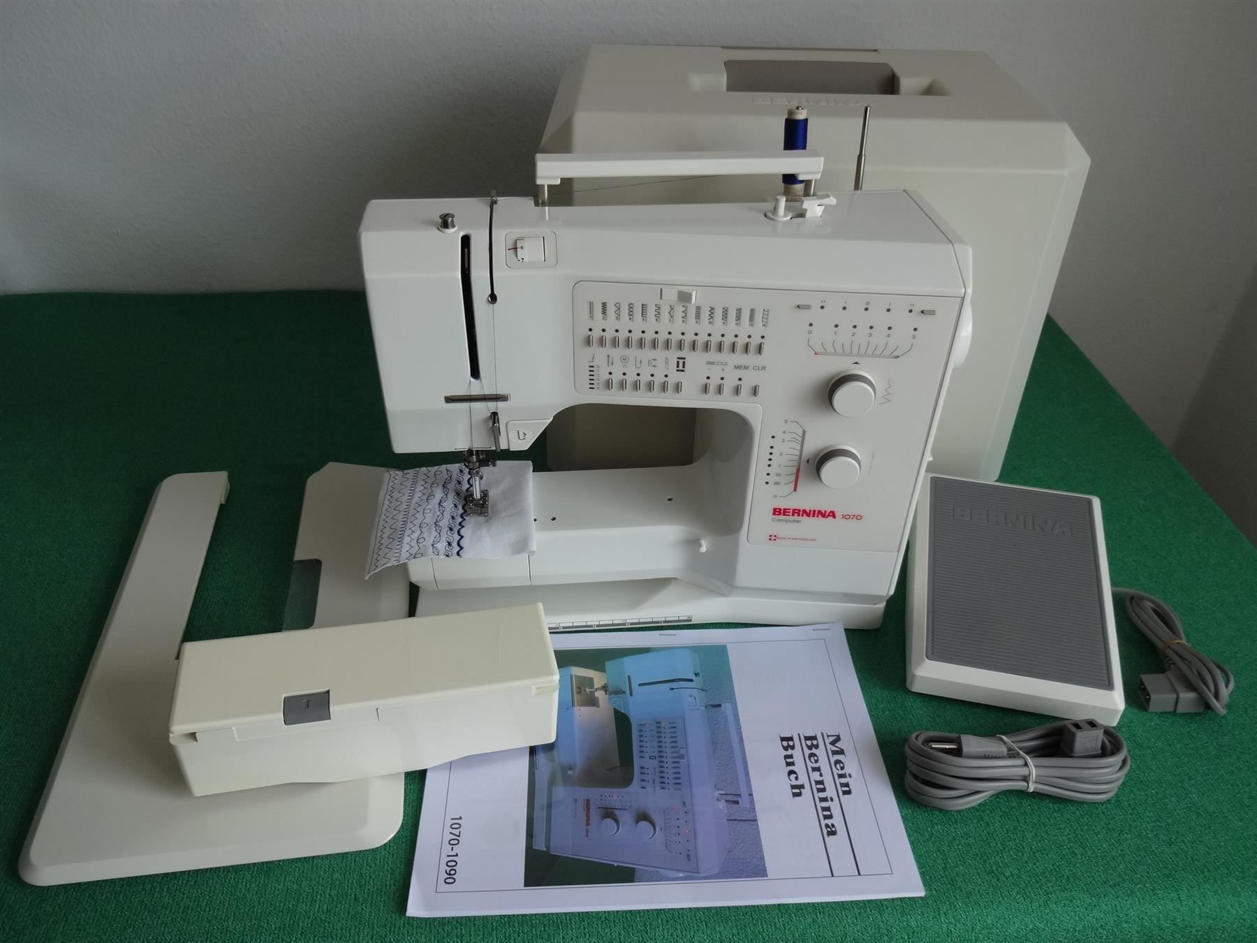 Bernina Nähmaschinen: "BERNINA 1070- Computer"4-Mon.Garantie – Gebraucht aus Frauenfeld von jaho13