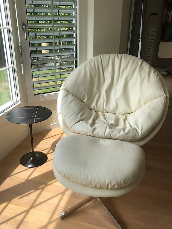 Poltrone: DeSede Sessel mit Hocker/Ottomann – Usato da Metzerlen venduto da amico15 3