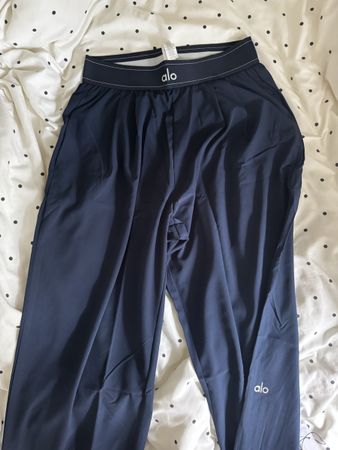 Alo Yoga Suit Up Trouser Navy Grösse S