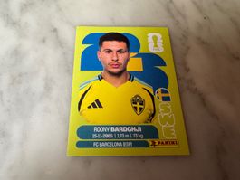 Panini FIFA 2026 Sticker: Roony Bardghji - Schweden SWE 16