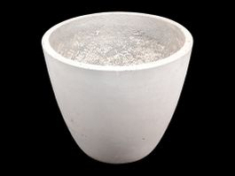 Pflanzentopf Betonoptik