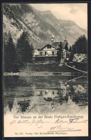 Frutigen, Blausee an der Route Frutigen-