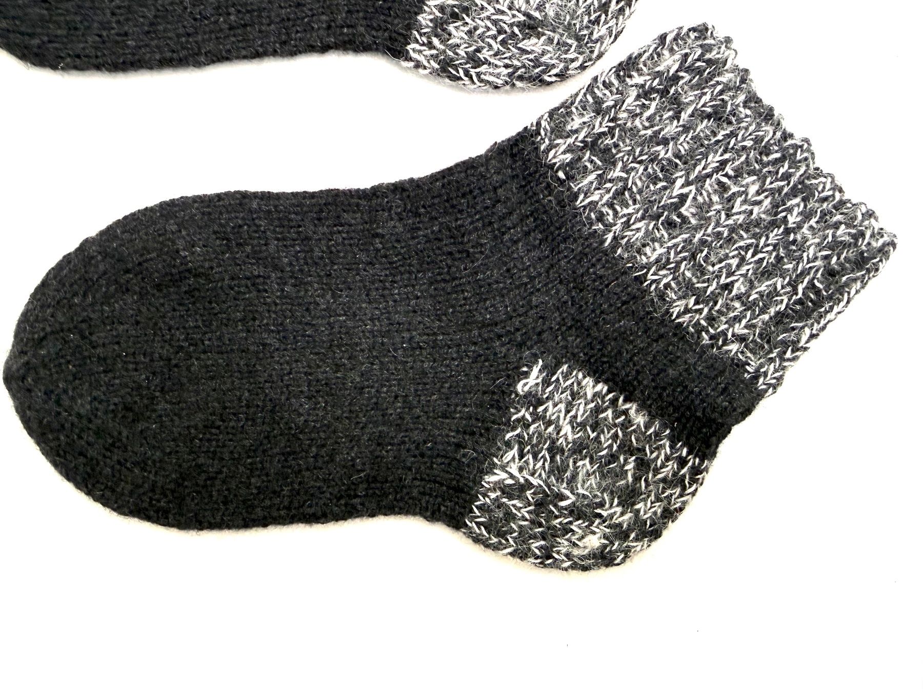 Calze: Cashmere 100%, Hand Made Knitted Socks Grey – Nuovo e nell'imballaggio originale da Lugano venduto da Luswre 3
