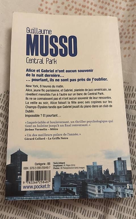 Bücher: Central Park – Gebraucht aus Le Grand-Saconnex von Sav85 1