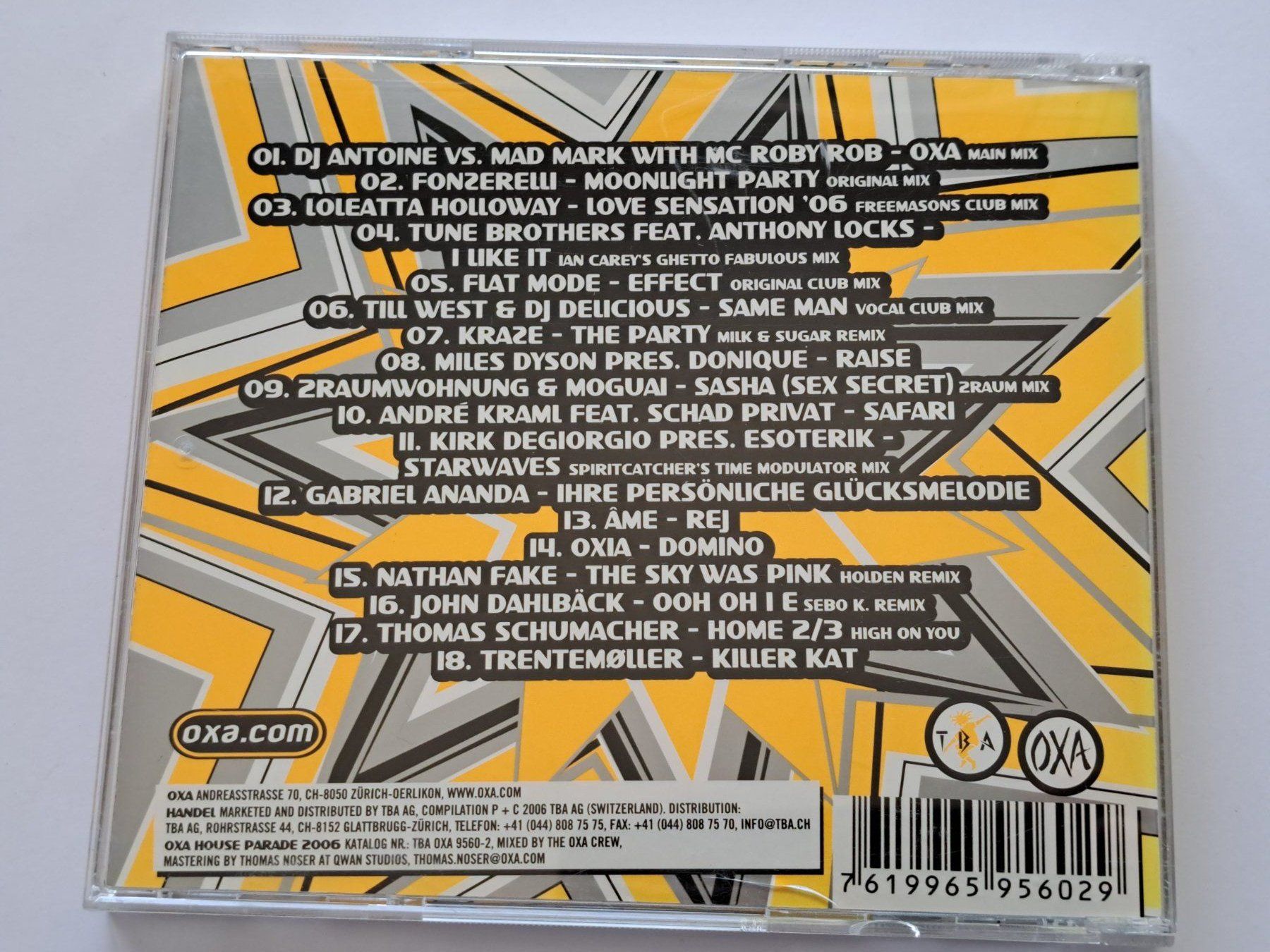 CD: Cd Oxa House Parade 2006 – Usato da Pully venduto da bro_n52j 1