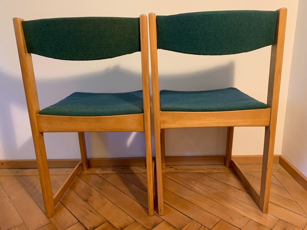 Sedie: 2x Midcentury Stapelstühle, Design C.-E. Ekström, Schweden – Usato da Bern venduto da Stanko16 3