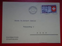 Karte Lettre Brief 1939 SCHWEIZERISCHE LANDESAUSSTELLUNG