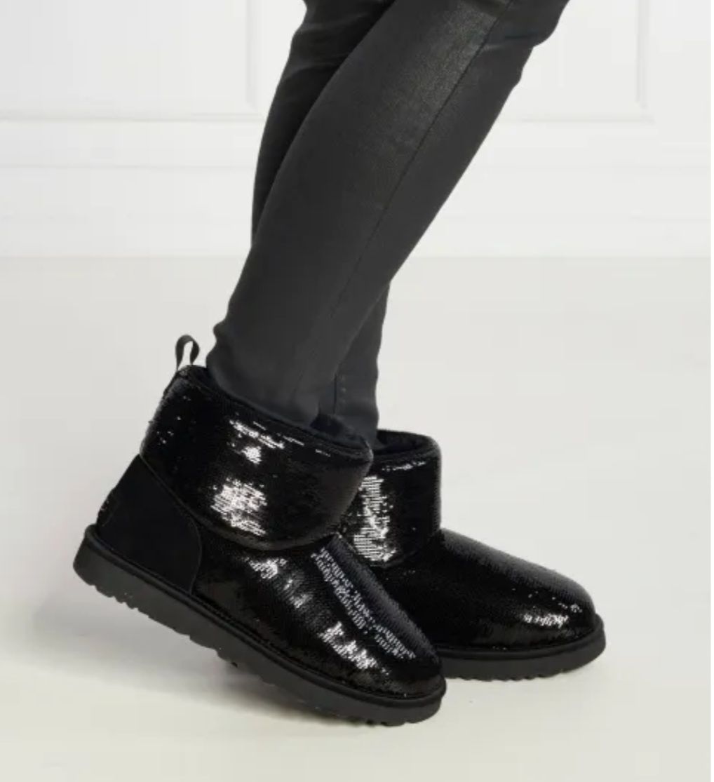 Ugg Damenschuhe: UGG Classic Mini Mirror Ball Boots Schwarz Gr. 38 – Neu (gemäss Beschreibung) aus Grüningen von scotus82 4
