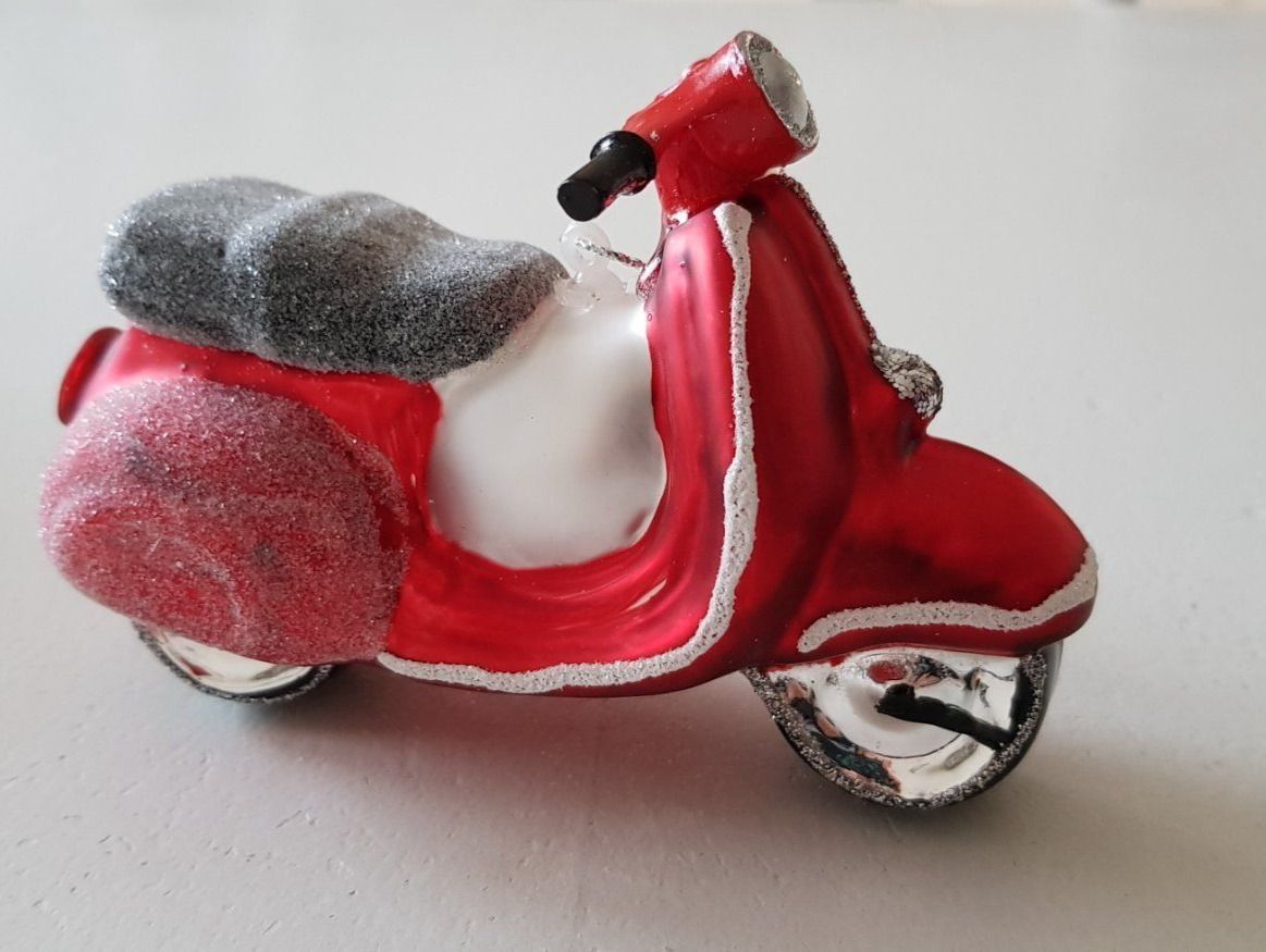 Alle Dekorationen: Spezielle VESPA - Roller Weihnachtskugel – Neu und originalverpackt aus Nottwil von echtMOMO 4