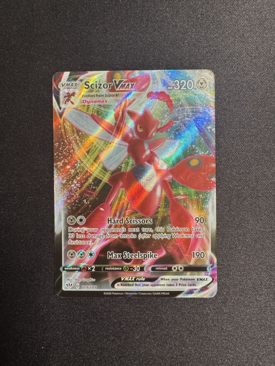 Pokémon Carte collezionabili: Scizor Vmax EN - Near Mint – Nuovo (secondo la descrizione) da Horgen venduto da ric_tz6s