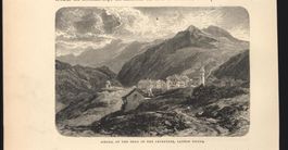 Airolo Holzstich von Compton
