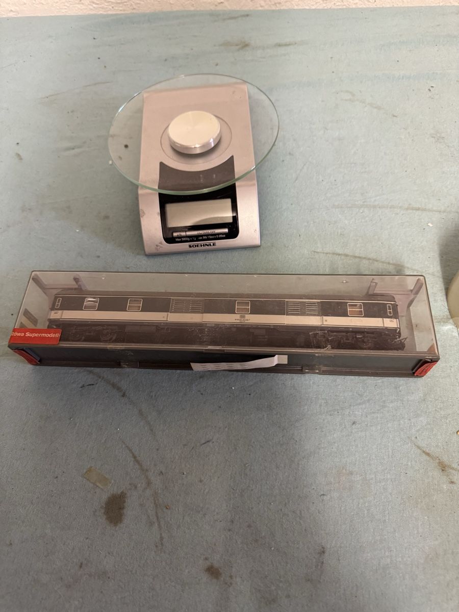 Modellini di ferrovie: Röwa Super Modell DB Speisewagens Nr 20 – Usato da Effretikon venduto da Effi0111