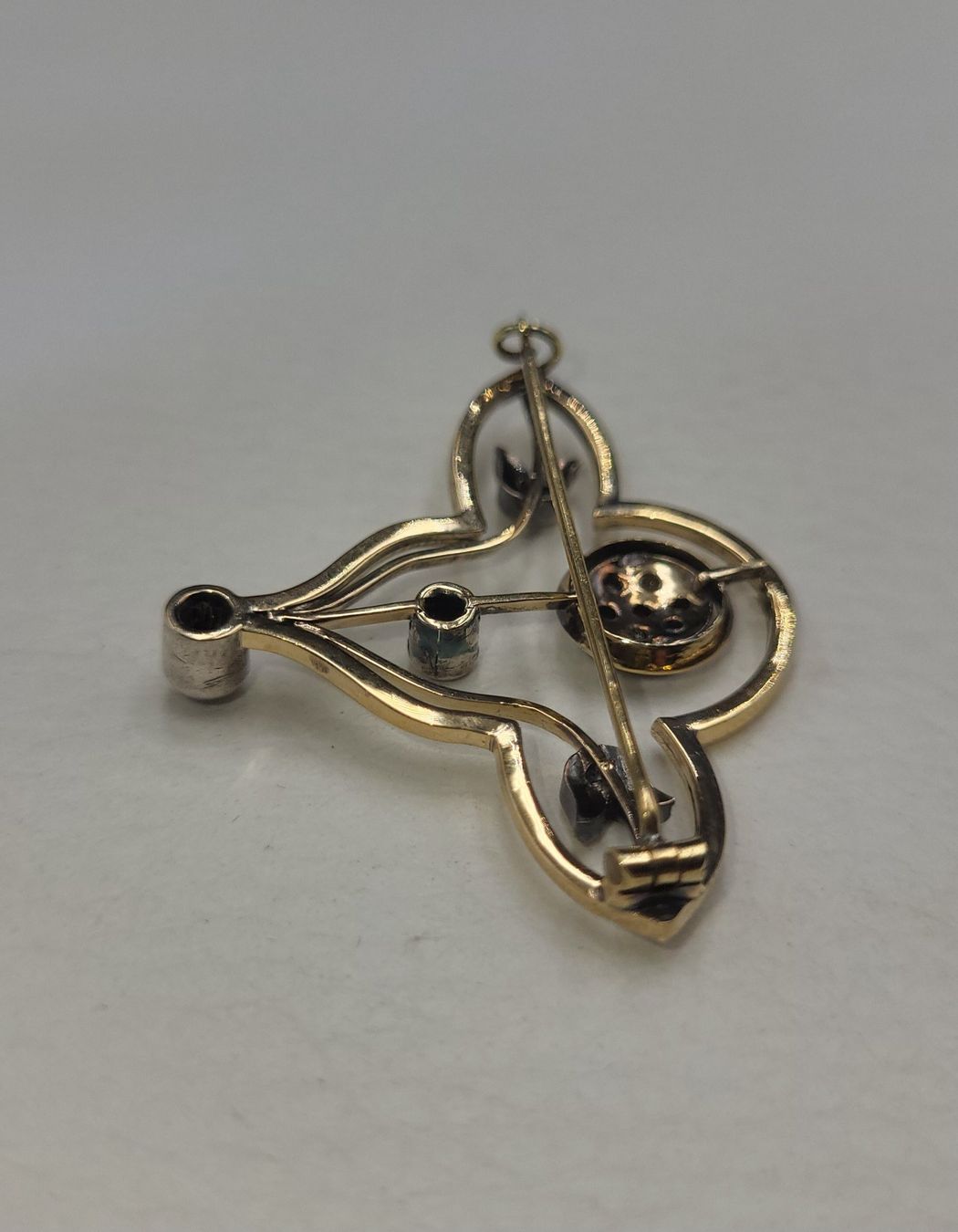 Broschen & Nadeln: Gold Brosche Mit Rubin und Steine – Gebraucht aus Wald ZH von Dasilver 2