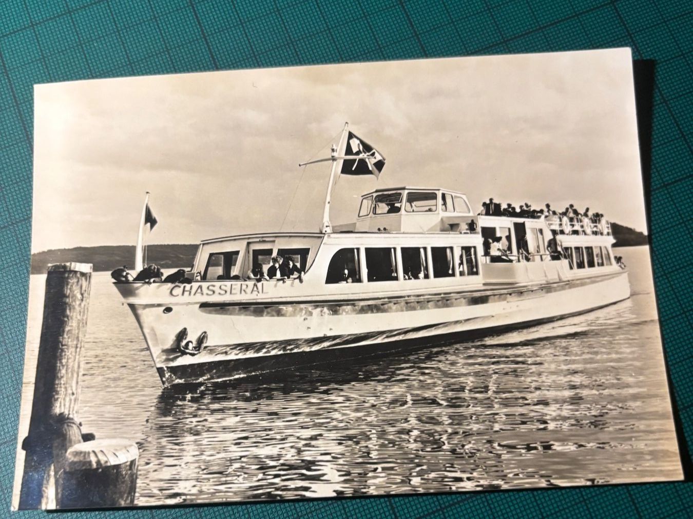 Cartoline postali: Motorschiff CHASSERAL 1963 – Usato da Utzenstorf venduto da Rose0303 1