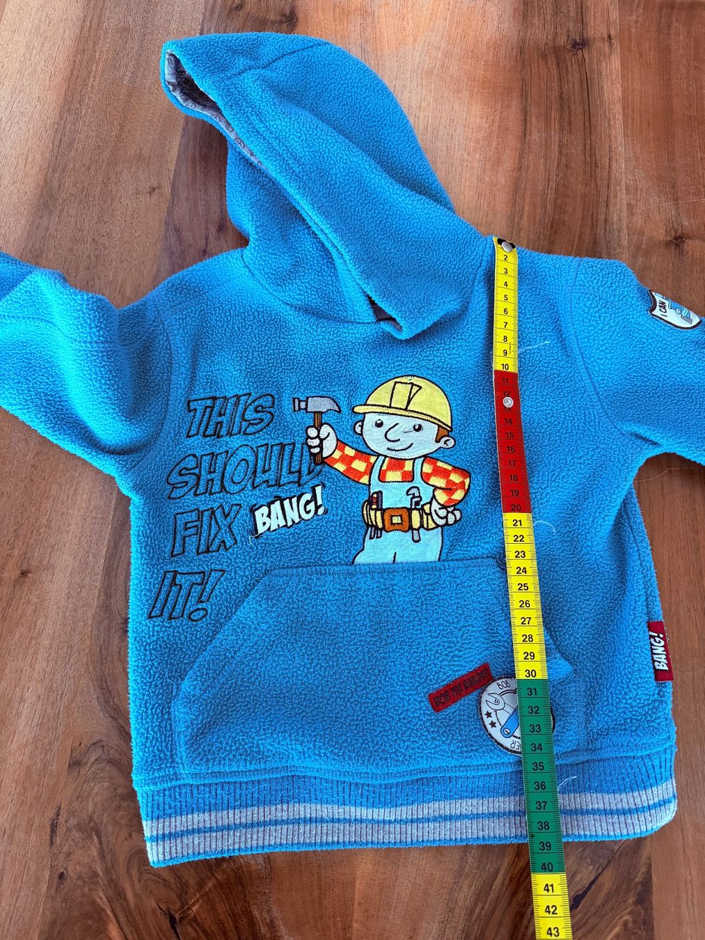 Maglioni & Felpe: Fleece-Pullover mit Bob Baumeister, Grösse 92 – Usato da Haslen AI venduto da s176 1