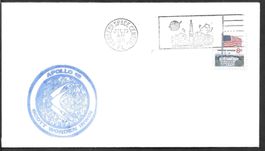 USA Sonderbrief Apollo 15 Startbeleg NASA-Cachet 26.7.1971