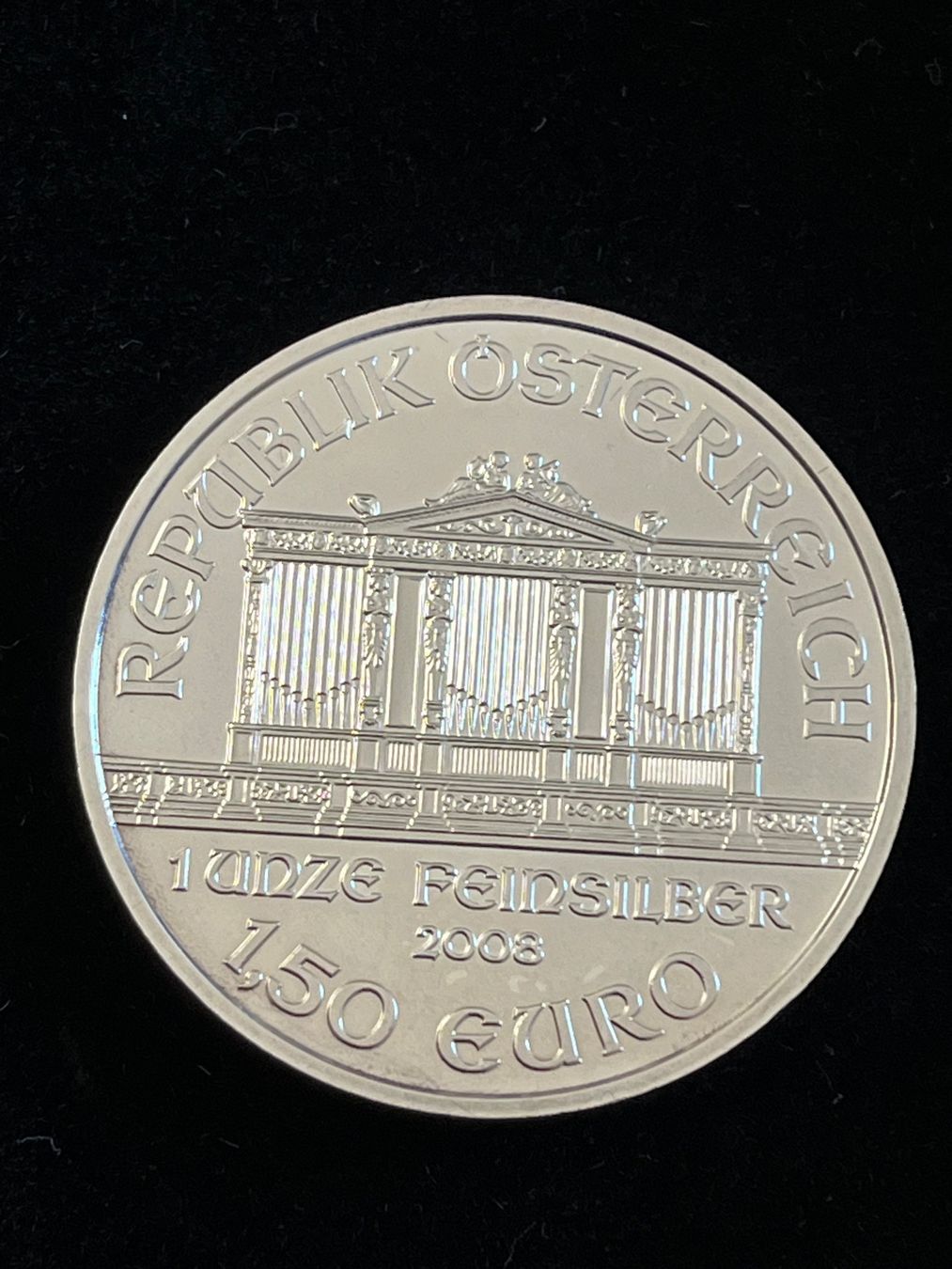 Tutti le monete: 1 oz Silber Wiener Philharmoniker 2008 – Usato da Thundorf venduto da popeye03