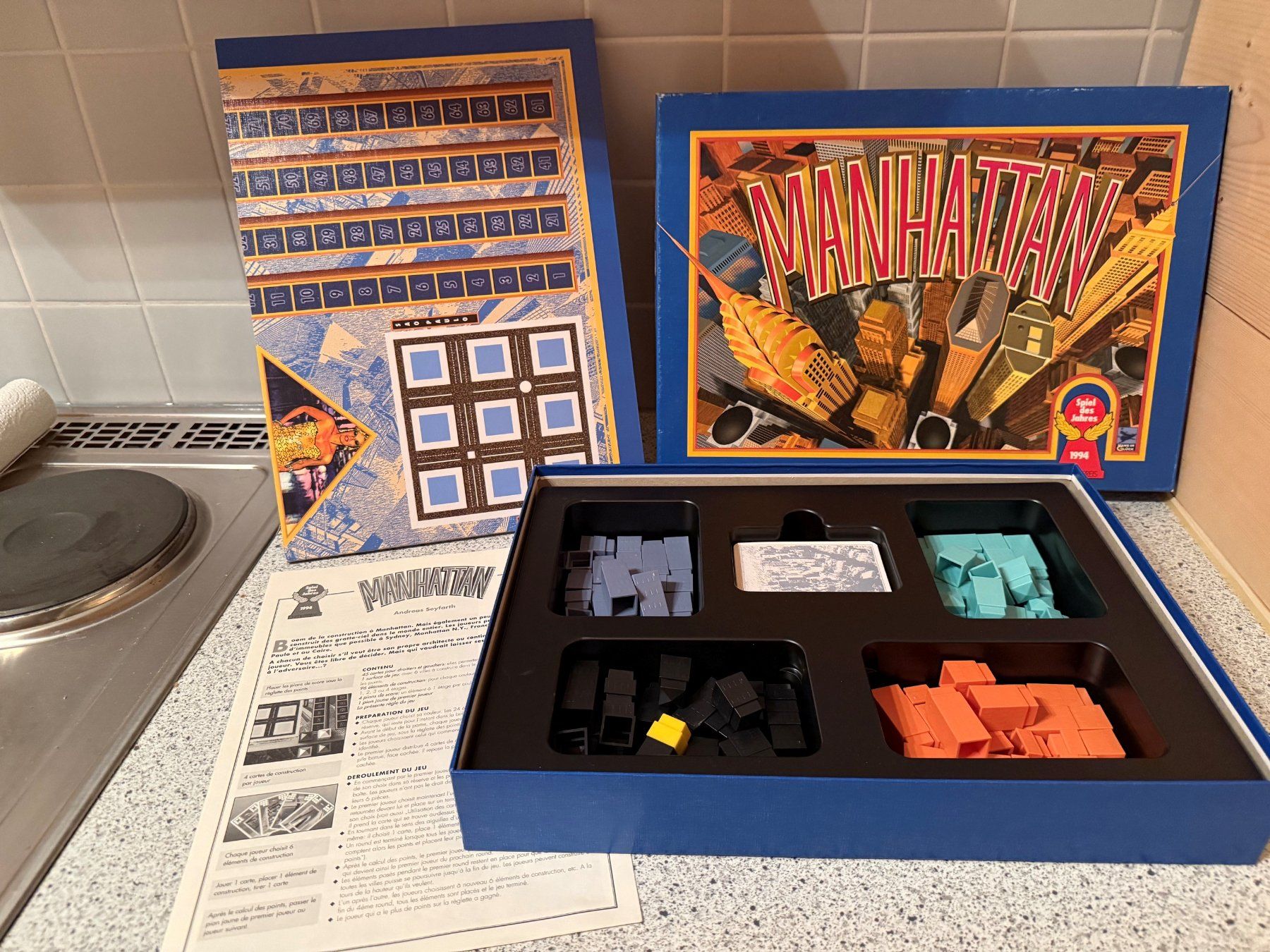 Giochi: Jeu de société Manhattan – Usato da Champéry venduto da Madodusud358
