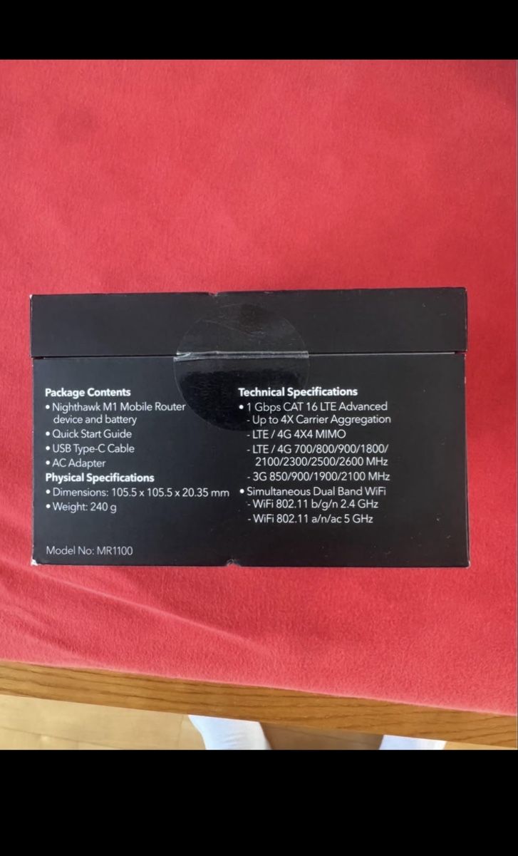 Netgear Modem & Router: Netgear Mobiler Hotspot – Usato da Neuendorf venduto da fabian_vonesch 2