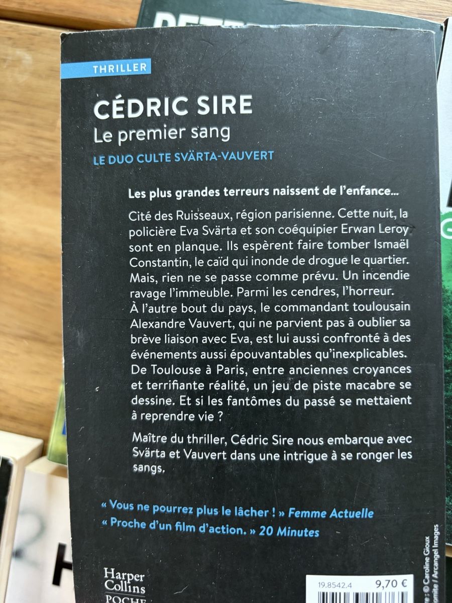 Bücher: Lot de 8 polars en français.  – Gebraucht aus Crissier von Nouchki76 1
